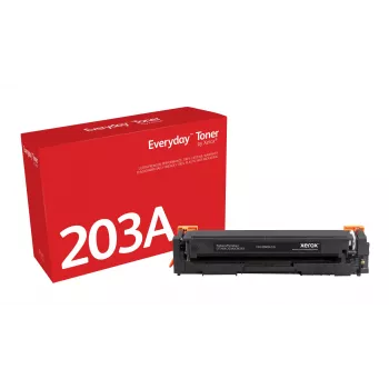 Tóner negro Everyday™ de Xerox compatible con HP 203A (CF540A), capacidad estándar
