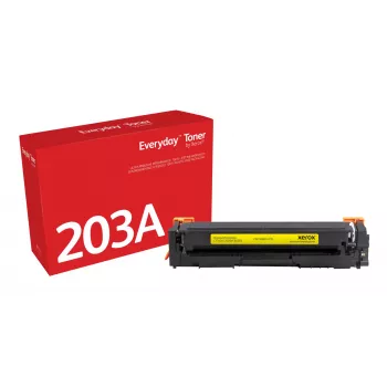Tóner amarillo Everyday™ de Xerox compatible con HP 203A (CF542A), capacidad estándar