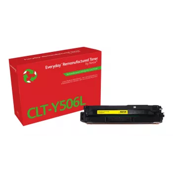 Tóner amarillo remanufacturado Everyday™ de Xerox compatible con Samsung CLT-Y506L, alta capacidad