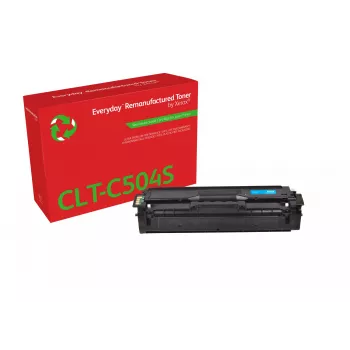 Tóner cian remanufacturado Everyday™ de Xerox compatible con Samsung CLT-C504S, capacidad estándar