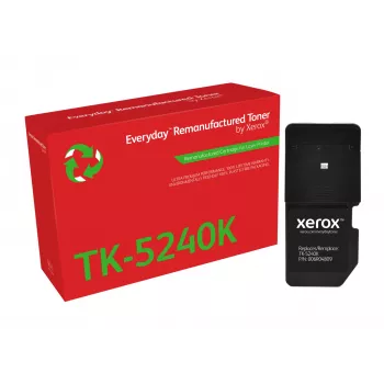 Tóner negro remanufacturado Everyday™ de Xerox compatible con Kyocera TK-5240K, capacidad estándar