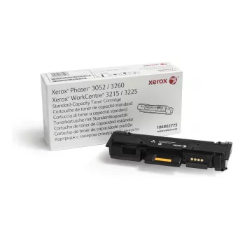 Cartucho de tóner negro de capacidad estándar original Xerox Phaser® 3052/3260, WorkCentre® 3215/3225 (1500 páginas) - 106R02775