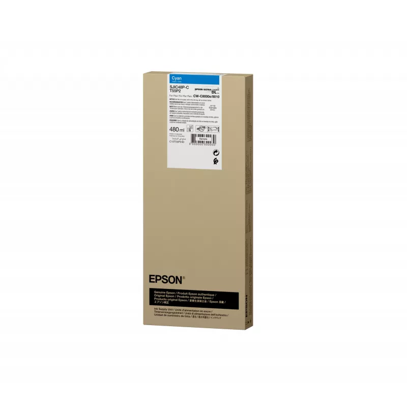 Epson SJIC48P-C cartucho de tinta 1 ud. original cian
