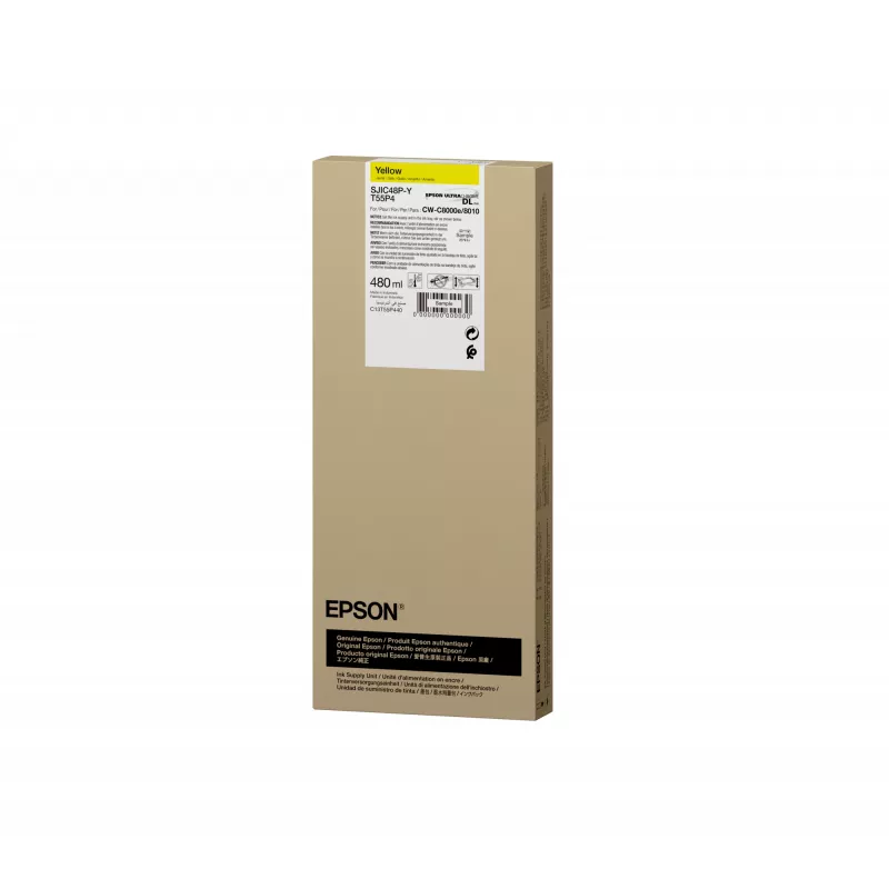 Epson SJIC48P-Y cartucho de tinta 1 ud. original amarillo