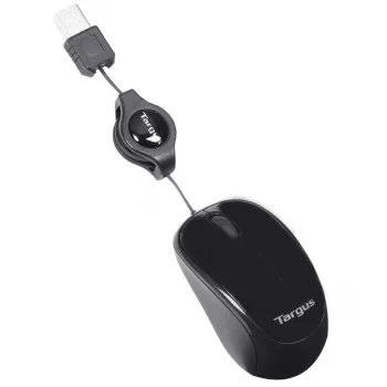 Ratón Targus AMU75EU Viaje Ambidiestro USB Type-A Blue Trace 1000 DPI
