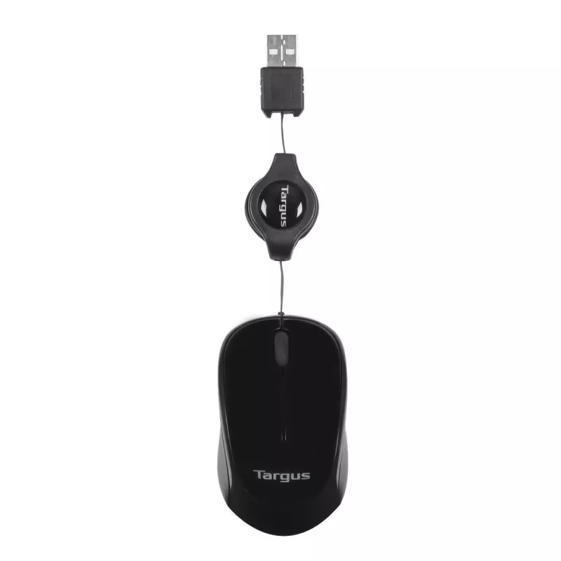 Ratón Targus AMU75EU Viaje Ambidiestro USB Type-A Blue Trace 1000 DPI
