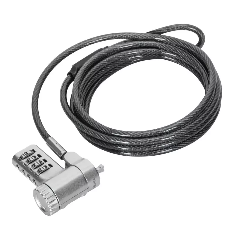 Cable de seguridad Targus ASP96RGL Plata 2m Candado de combinación