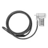 Cable de seguridad Targus ASP96RGL Plata 2m Candado de combinación