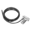 Cable de seguridad Targus ASP96RGL Plata 2m Candado de combinación