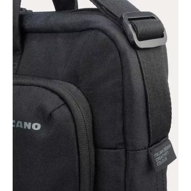 Bolso shopper Tucano BORSA NB 17 plástico reciclado negro azul