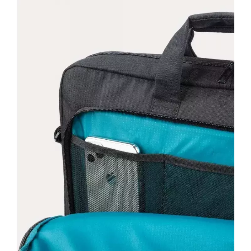 Bolso shopper Tucano BORSA NB 17 plástico reciclado negro azul