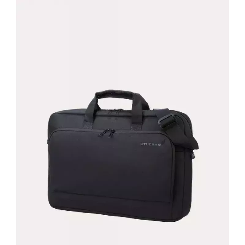 Bolso shopper Tucano BORSA NB 17 plástico reciclado negro azul