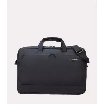 Bolso shopper Tucano BORSA NB 17 plástico reciclado negro azul