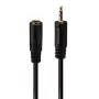 Adaptador de audio Lindy conector macho de 2,5 mm a conector hembra de 3,5 mm