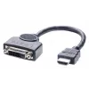 Cable adaptador Lindy DVI-D conector hembra a HDMI conector macho, 0,2 m