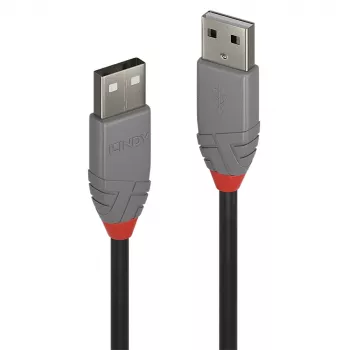 Cable Lindy 1 m USB 2.0 Type-A a A, Anthra Line