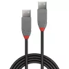Cable Lindy 1 m USB 2.0 Type-A a A, Anthra Line