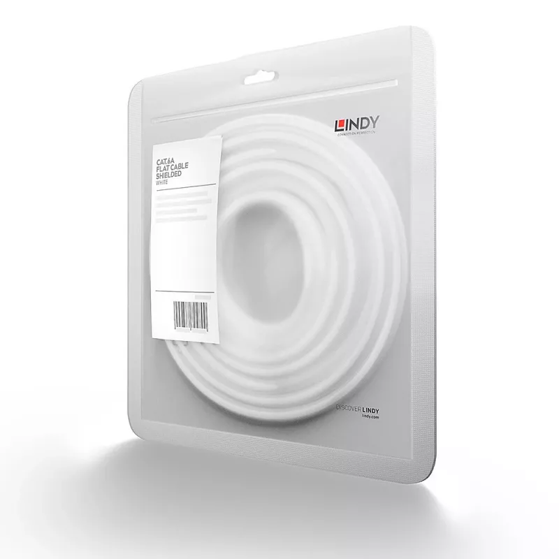 Cable de red Lindy 47542 blanco 2 m Cat6a U/FTP (STP)