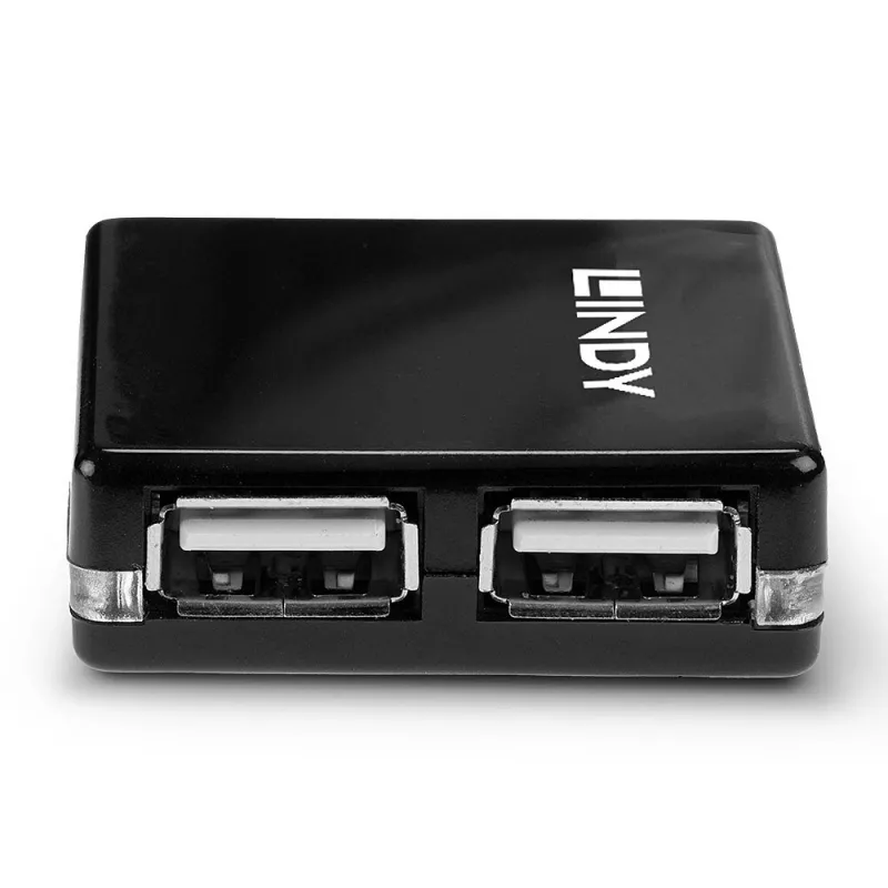 Hub USB Lindy 4 puertos USB 2.0 Mini Hub