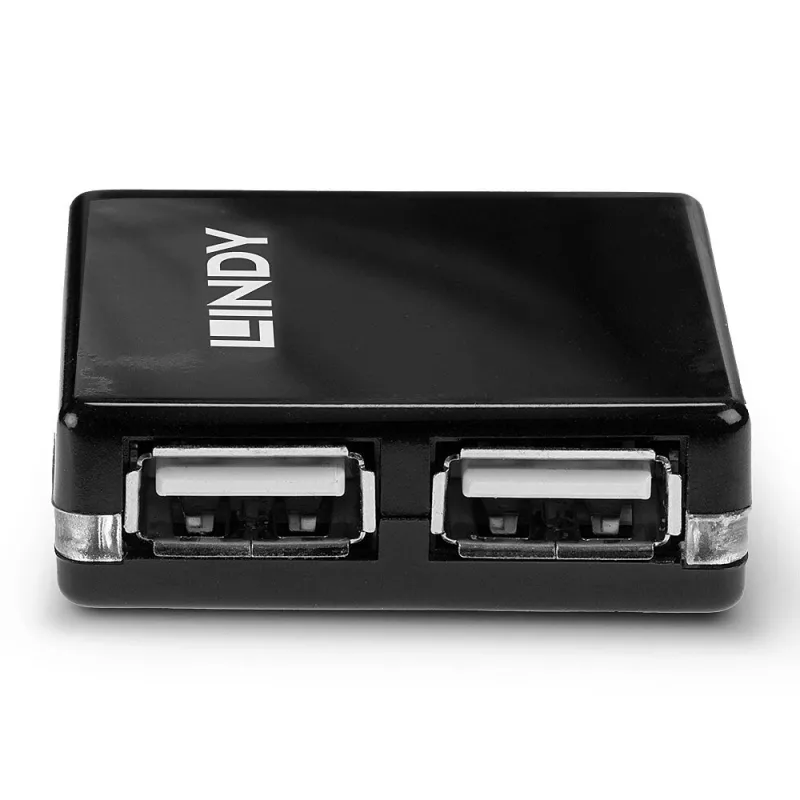 Hub USB Lindy 4 puertos USB 2.0 Mini Hub