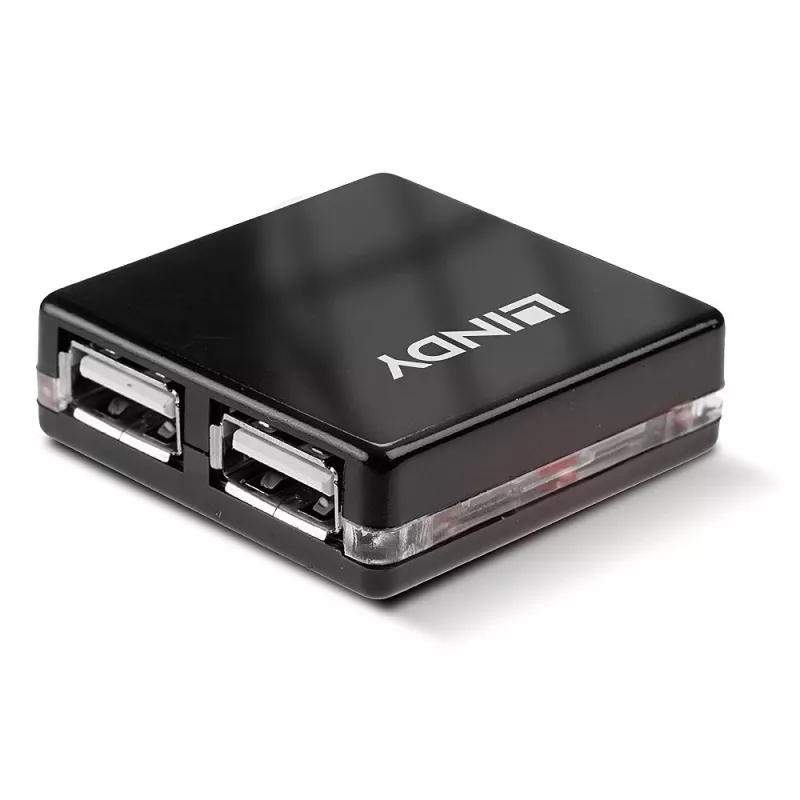 Hub USB Lindy 4 puertos USB 2.0 Mini Hub