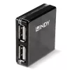 Hub USB Lindy 4 puertos USB 2.0 Mini Hub