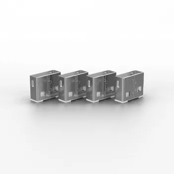 Bloqueador de puertos Lindy USB Port Blocker (sin llave) pack de 10 color blanco