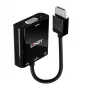 Convertidor HDMI a VGA y audio Lindy 38285