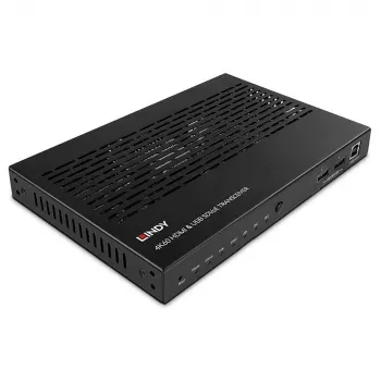 Transceptor AV Lindy 4K60 HDMI y USB SDVoE