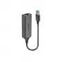 Convertidor USB 3.0 Gigabit Ethernet Lindy, con cable, USB, Ethernet, 5000 Mbit/s, plateado