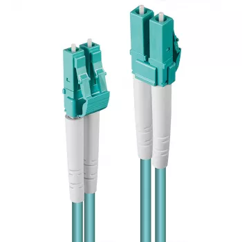 Cable de fibra óptica Lindy 40m LC-LC OM3 50/125