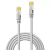 Cable de red Lindy 10m RJ45 S/FTP LSZH, gris