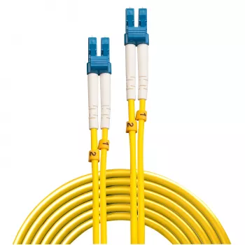 Cable de fibra óptica Lindy 10m LC-LC OS2 9/125