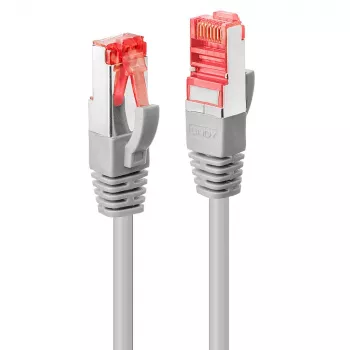 Cable de red Lindy 10m Cat.6 S/FTP, gris