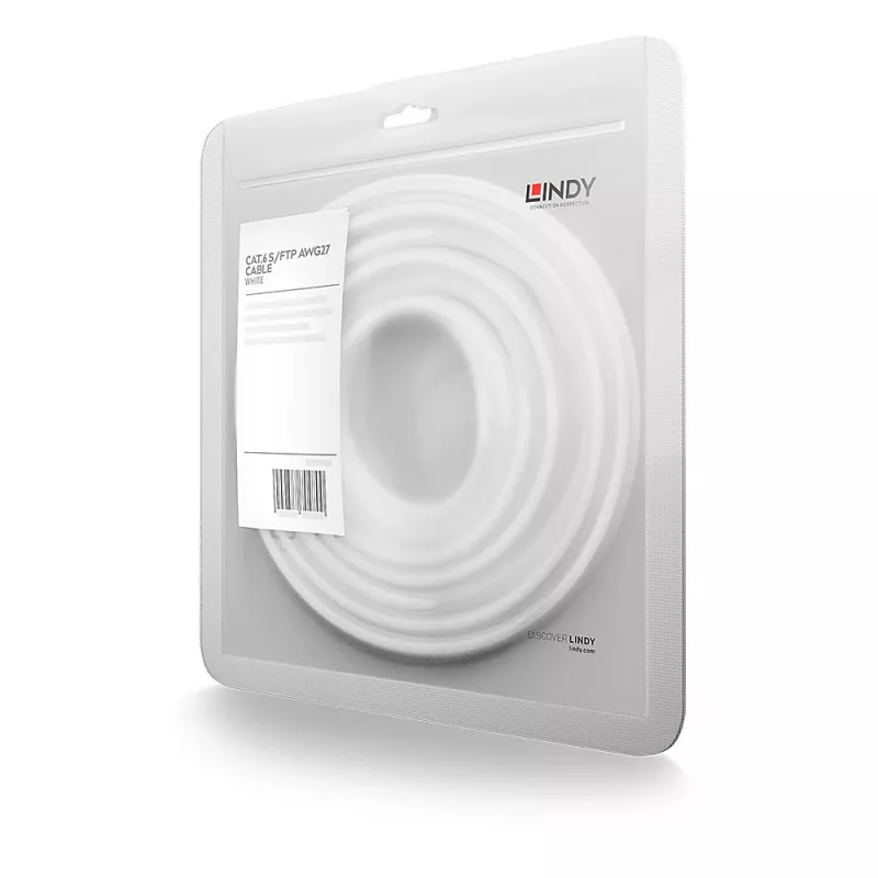 Cable de red Lindy 47796 blanco 5 m Cat6 S/FTP (S-STP)
