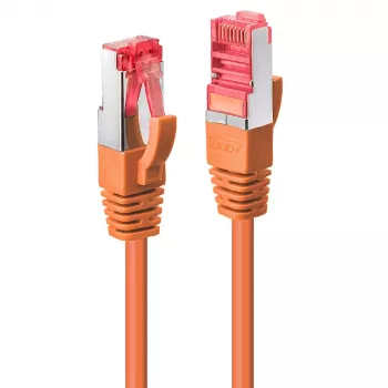 Cable de red Lindy 47813 naranja 10 m Cat6 S/FTP (S-STP)