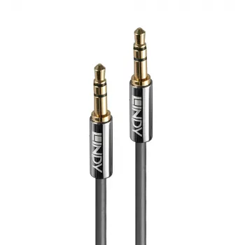 Cable de audio Lindy 3m 3,5mm, Cromo Line