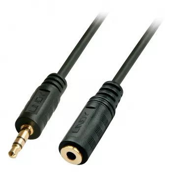 Lindy 3m cable de extensión de audio 3,5mm Premium