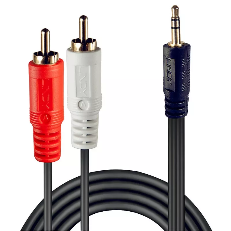 Lindy 1m cable Phono a 3,5 mm Premium