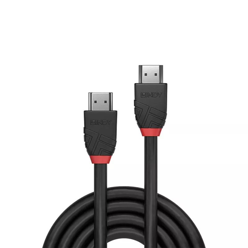 Cable Lindy 10m Standard HDMI Black Line HDMI 2.0 10,2 Gbit/s