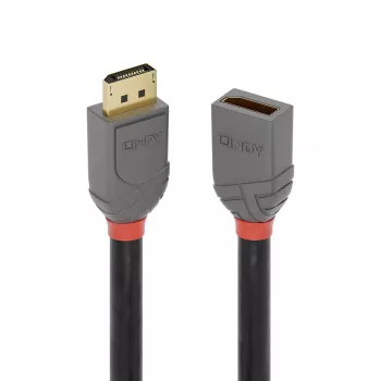 Lindy 3m cable de extensión DisplayPort 1.4, Anthra Line