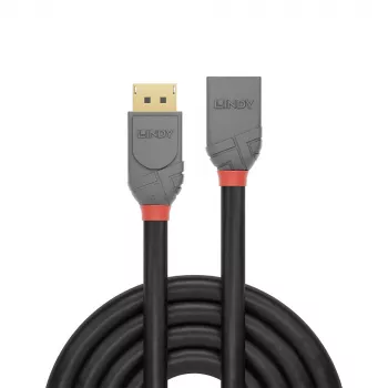 Lindy 3m cable de extensión DisplayPort 1.4, Anthra Line