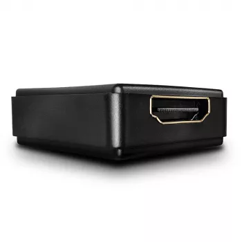 Lindy 50m repetidor HDMI 4K30, HDCP 2.2, receptor AV, con cable, negro, HDCP