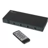 Lindy matriz HDMI 4x4 4K60, HDMI, 4x HDMI, metal, 1080p, 2160p, DTS-HD, Dolby TrueHD, 12 V