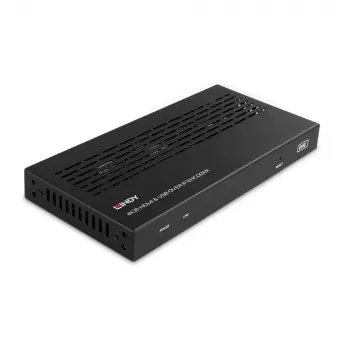 Transmisor AV Lindy 4K30 HDMI y USB sobre IP - codificador 3840 x 2160 píxeles