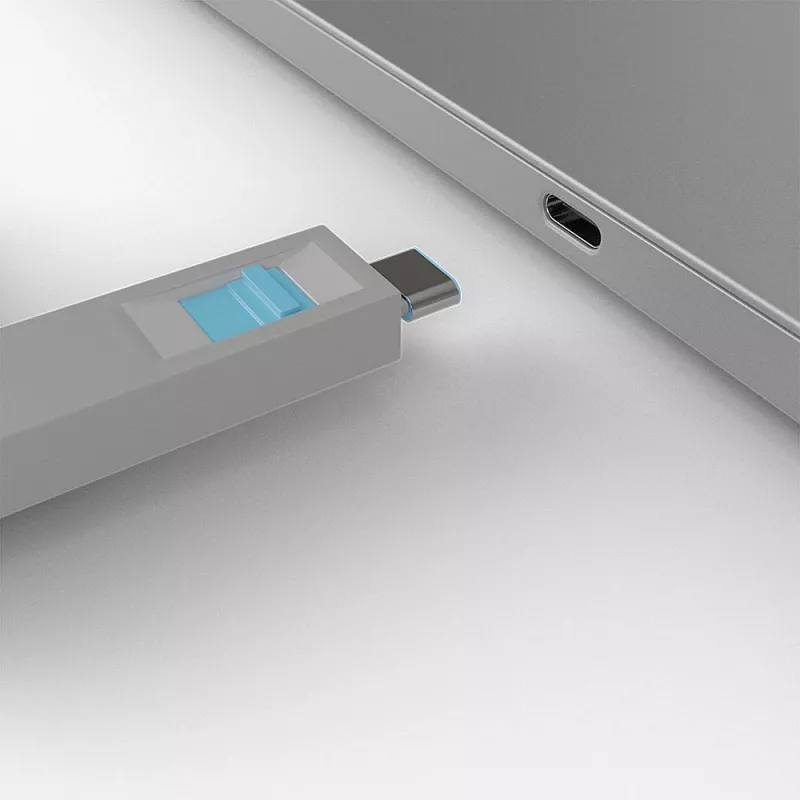 Port-Blocker Lindy USB Type-C Port Blocker Key pack de 4 uds. azul