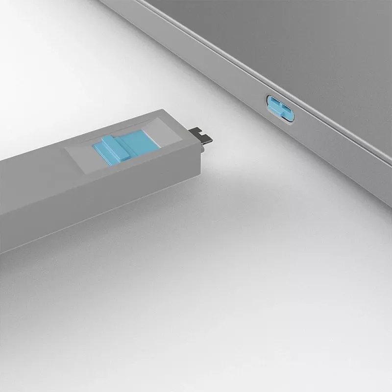 Port-Blocker Lindy USB Type-C Port Blocker Key pack de 4 uds. azul