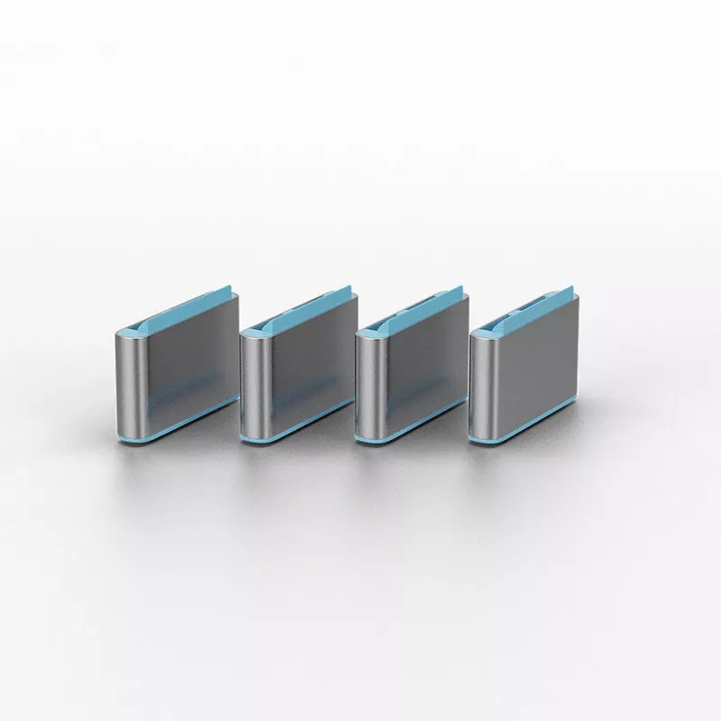 Portblocker Lindy USB Type-C portblocker sin llave pack de 10 azul