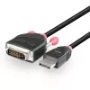 Lindy 1m cable DisplayPort a DVI-D