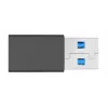 iiyama WP D002C dongle de presentación inalámbrico, USB-C (DP-Alt), E-Share, plateado/negro